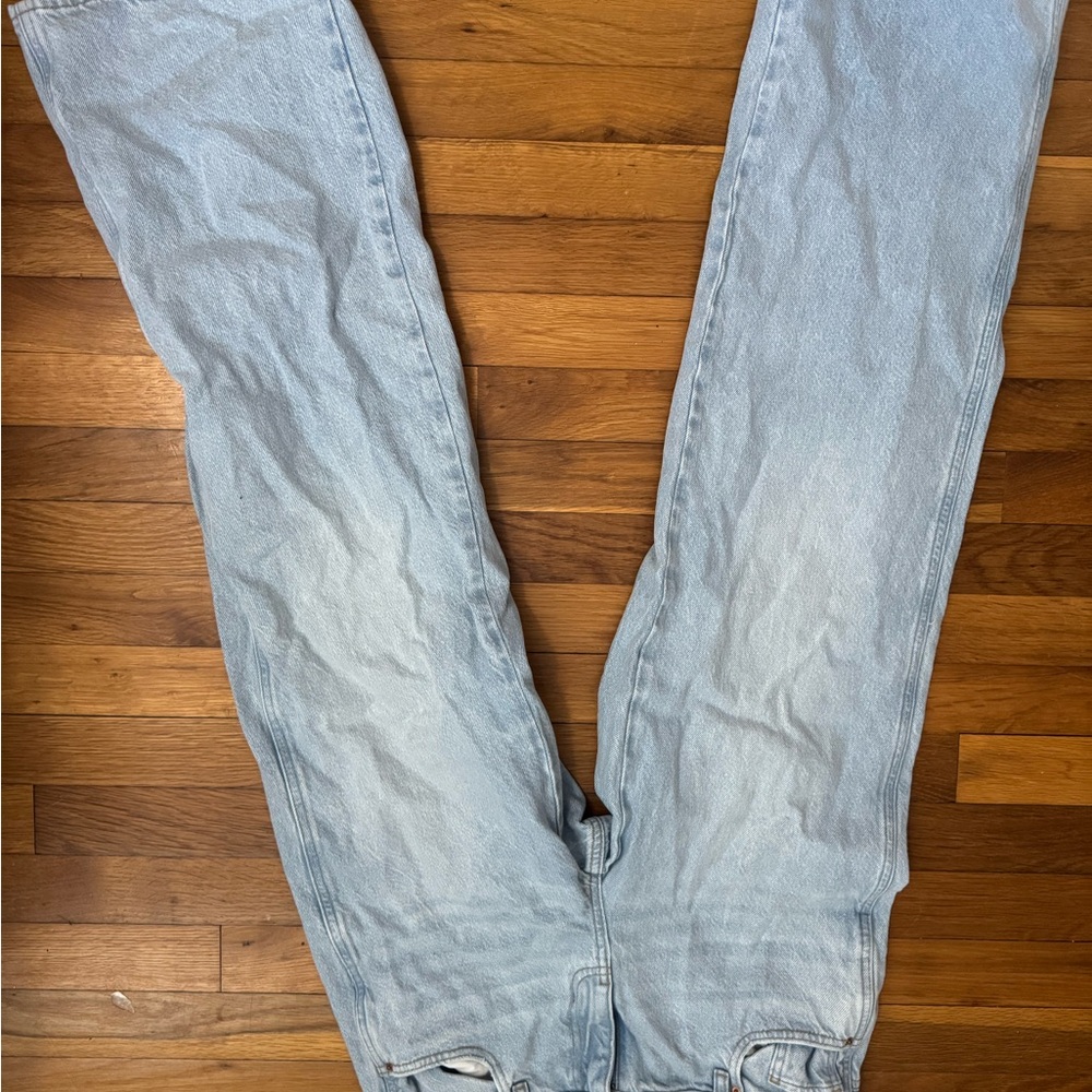 Pacsun light wash low rise jeans